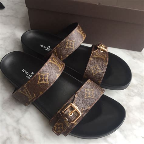 louis vuitton slides women's.